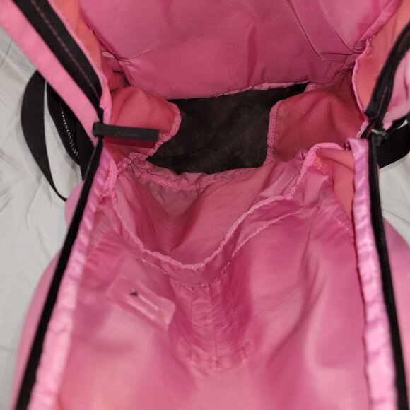 Nike Pink Black Backpack School College Camping Hiking Travel Storage